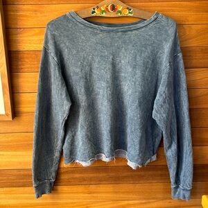 Muted Teal Crewneck